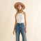 Stripe Side Panel Denim Jeans-Jeans-Blue B-S-DENIM-Urbanheer