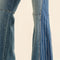 Stripe Side Panel Denim Jeans-Jeans-Blue B-S-DENIM-Urbanheer