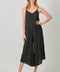 Stripe Sleeveless V-Neck Jumpsuit Black-Jumpsuit-Mystree-S-Black-Urbanheer