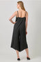 Stripe Sleeveless V-Neck Jumpsuit Black-Jumpsuit-Mystree-S-Black-Urbanheer