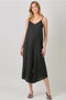Stripe Sleeveless V-Neck Jumpsuit Black-Jumpsuit-Mystree-S-Black-Urbanheer