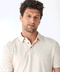 Stripe Triblend Jersey Polo