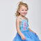 Stripe Tutu Dress w/ Mermaid Tail Trim Detail-Dress-Hannah Banana-12M-BLUE MULTI-Urbanheer