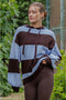 Striped Oversized Hoodie Sweater