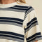 Striped Short Sleeve Midi Dress Navy-Dress-Cloud Ten-S-Navy-Urbanheer