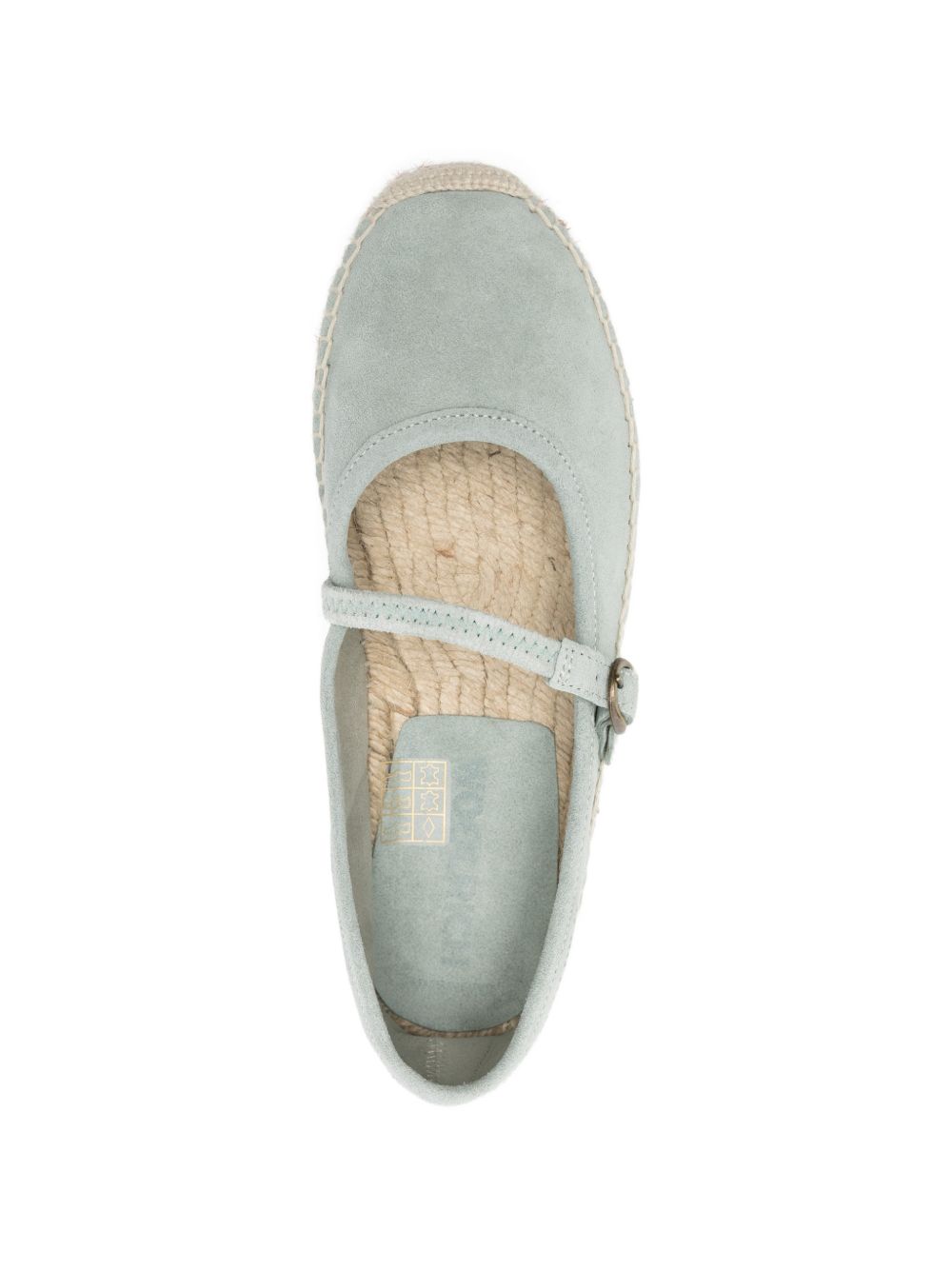 Suede Espadrilles with Woven Sole for Comfort