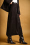 Suede Straight Skirt
