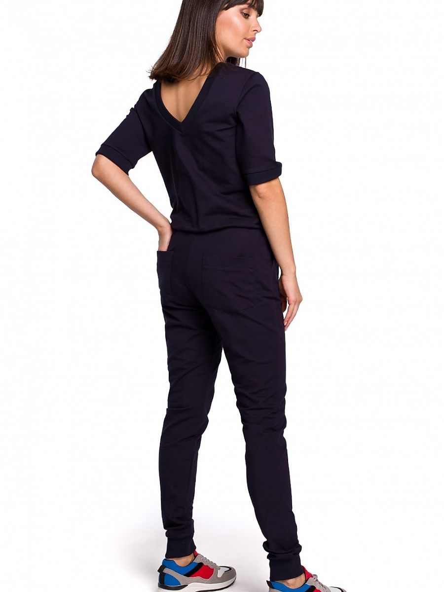 Suit Women Outfit 128250 Bewear-Playsuits for Women-BeWear-navy blue-L-Urbanheer