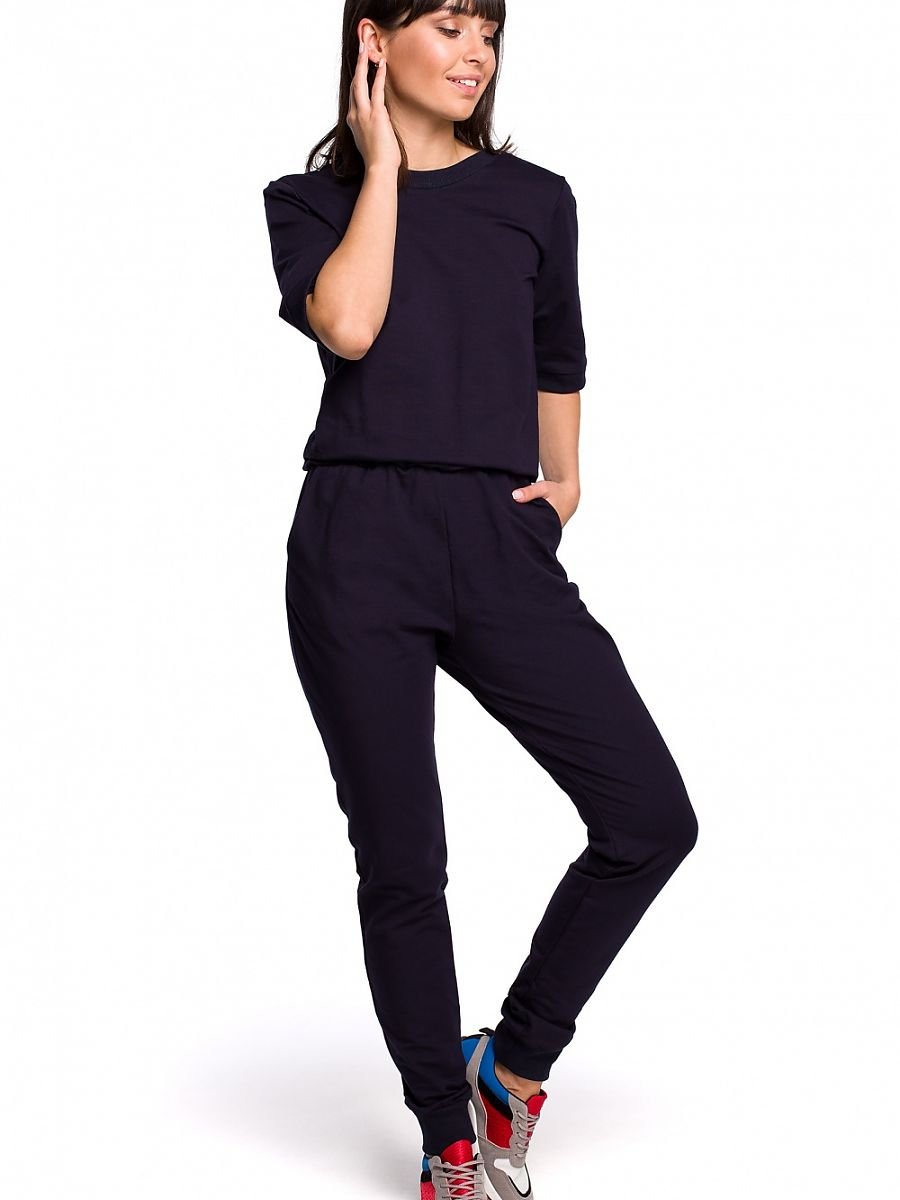Suit Women Outfit 128250 Bewear-Playsuits for Women-BeWear-navy blue-L-Urbanheer