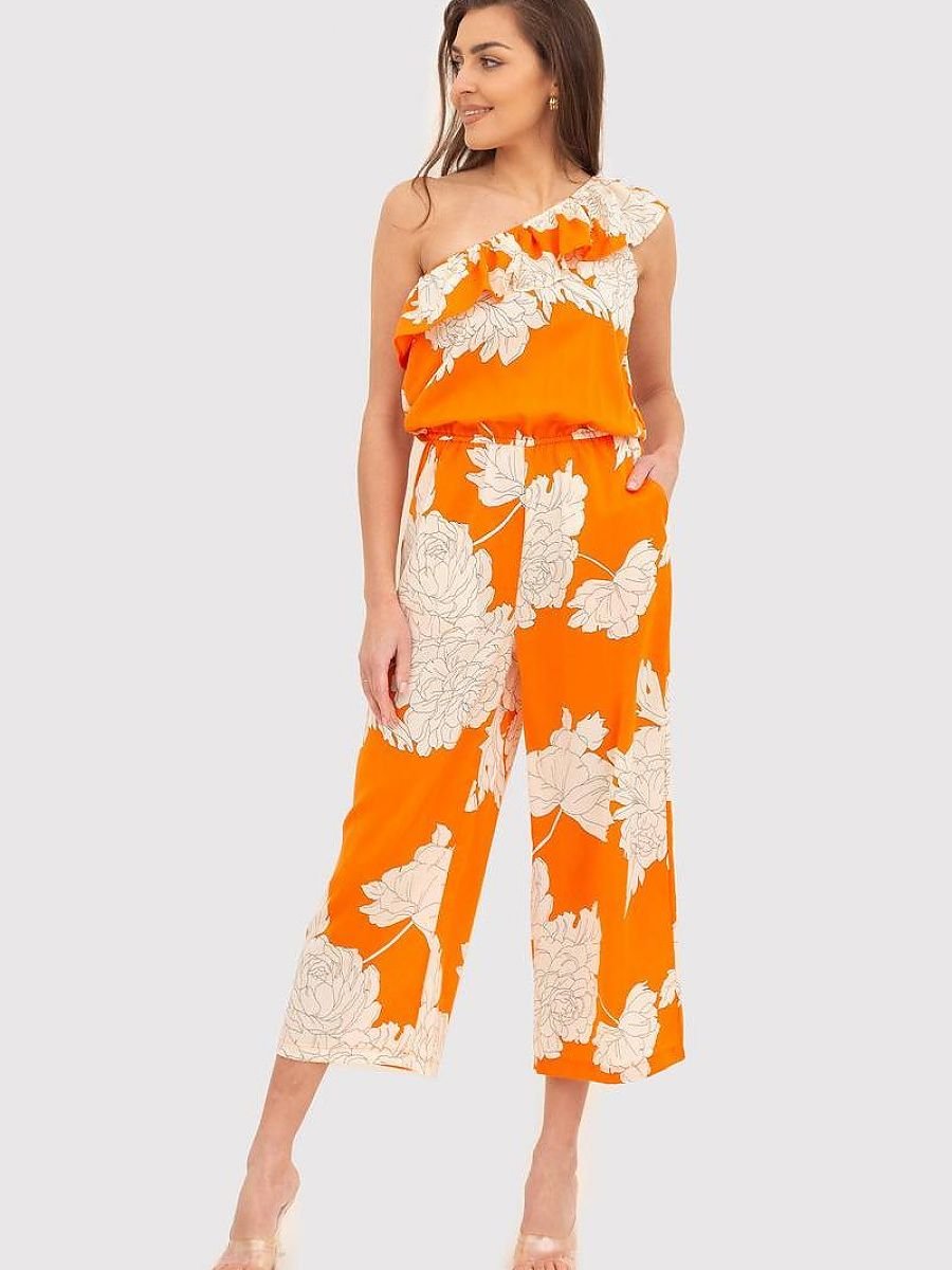 Suit Women Outfit 195493 Ax Paris-Playsuits for Women-Ax Paris-orange-L-Urbanheer