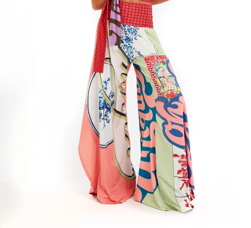 Summer Pants - Ocean Washed Tiles-Pants-IPNG Design-S/M-Urbanheer