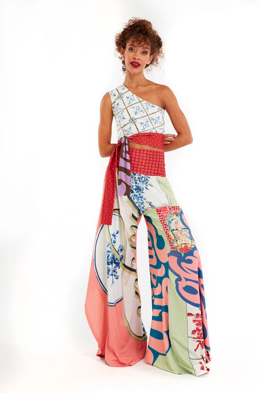 Summer Pants - Ocean Washed Tiles-Pants-IPNG Design-S/M-Urbanheer