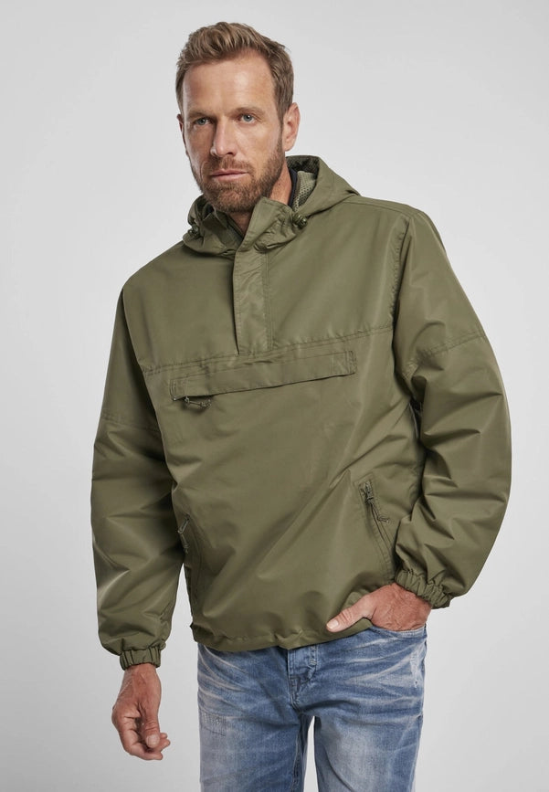 Summer Pull Over Jacket-Jackets-Norvine-S-Olive-Urbanheer