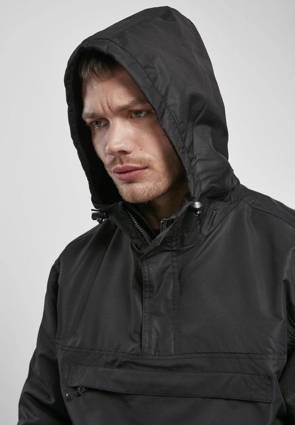 Summer Pull Over Jacket-Jackets-Norvine-S-Black-Urbanheer