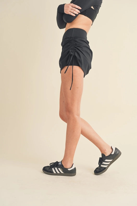 Summertime Skort Black-Skort-KIMBERLY C-S-Urbanheer