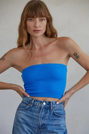 Sun-Kissed Tube Top French Blue-TOP-By Together-S/M-French Blue-Urbanheer