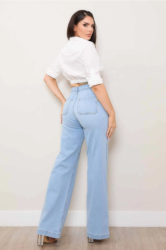 Sunlo Wide Jeans-Jeans-Vibrant M.i.U-3-Light Stone-Urbanheer