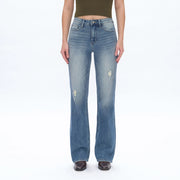 Super High Rise Bootcut Jeans with Finished Hem RETRO-Jeans-BAYEAS-24-RETRO-Urbanheer