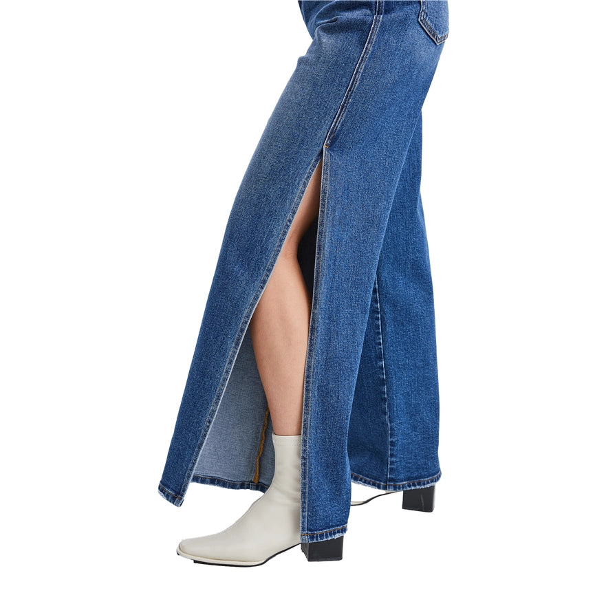 Super High Rise Wide Leg Jeans(Finished Hem,Slit) FREEFALL-Jeans-BAYEAS-24-FREEFALL-Urbanheer