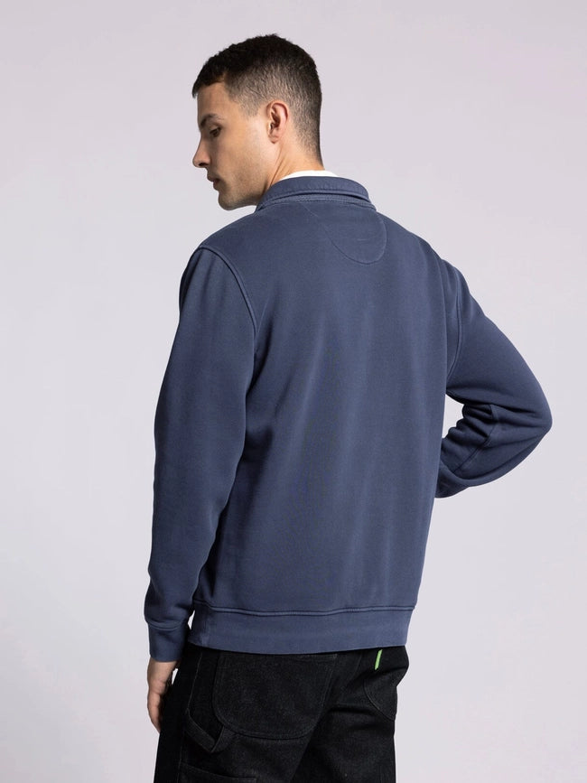Surplus Quarter Zip - Half Zip Pullover ODYSSEY GREY-Pullover-Thread & Supply (Mens)-M-Urbanheer