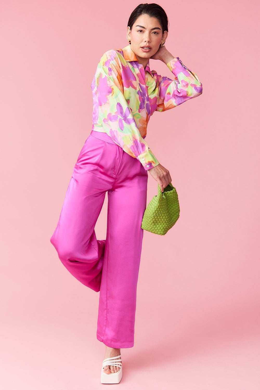 Sustainable Rose Petal Fibre Blouse-Tops-Buy Me Fur Ltd-One Size-Multi-Rose Petal Fibre-Urbanheer