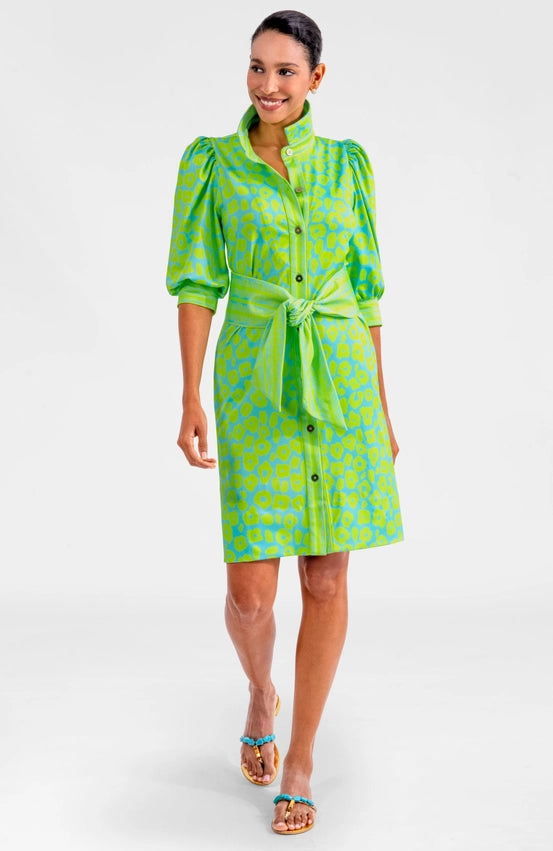 Swagger Dress - Me Jane Turquoise-Dress-Gretchen Scott LLC-XS-Turquoise-Urbanheer