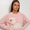 Swan Sweater LT Pink-Sweater-Pretty Garbage-S-LT Pink-Urbanheer
