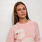 Swan Sweater LT Pink-Sweater-Pretty Garbage-S-LT Pink-Urbanheer