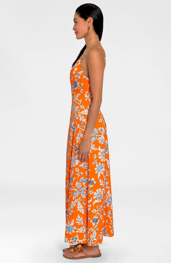 Sway & Twirl Dress - Stunning Stippling Orange-Dress-Gretchen Scott LLC-XS-Orange-Urbanheer