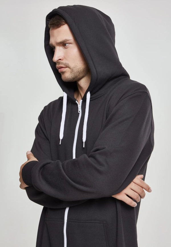 Sweat Jumpsuit Jumpsuit-Jumpsuit-Norvine-XS/S-black/white-Urbanheer