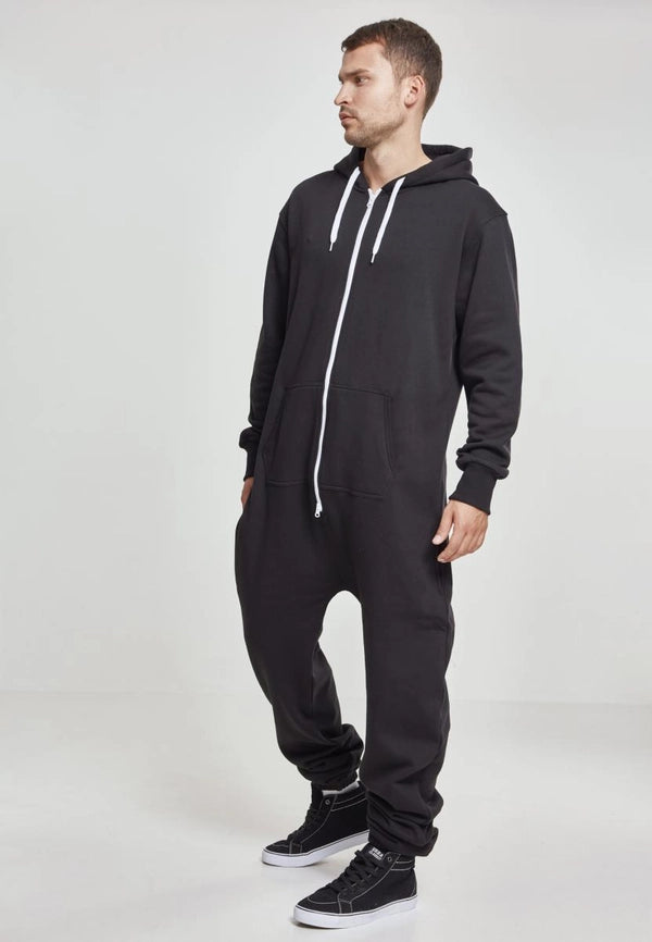 Sweat Jumpsuit Jumpsuit-Jumpsuit-Norvine-XS/S-black/white-Urbanheer