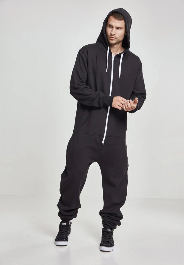 Sweat Jumpsuit Jumpsuit-Jumpsuit-Norvine-XS/S-black/white-Urbanheer