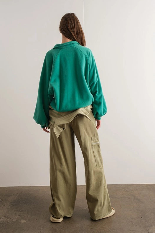 Sweatshirt Green-Sweatshirt-Papermoon-S-Urbanheer