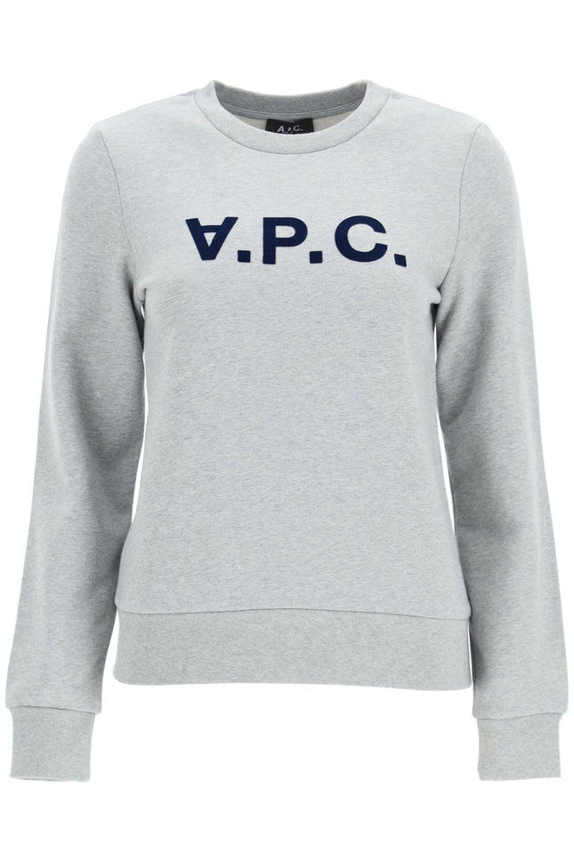 Sweatshirt Logo-women > clothing > tops and sweatshirts > sweatshirts-A.P.C.-xs-Grigio-Urbanheer