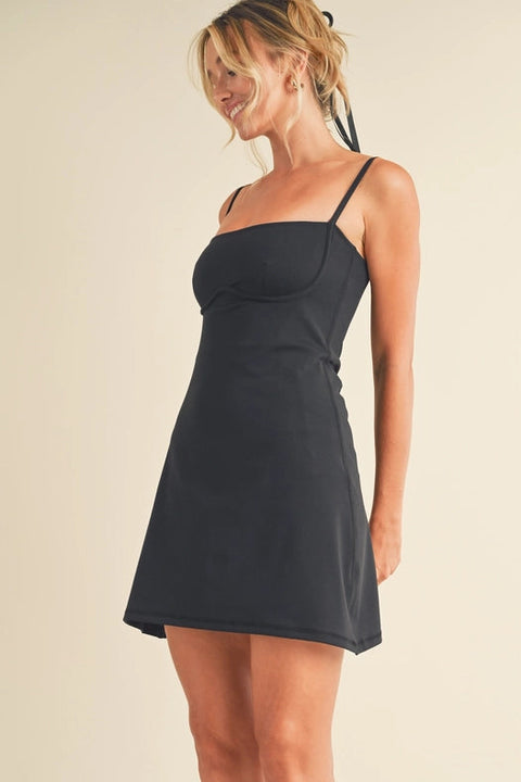 Sweetheart Dress Black-Dress-Kimberly C-S-Black-Urbanheer