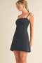 Sweetheart Dress Black-Dress-Kimberly C-S-Black-Urbanheer