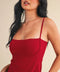 Sweetheart Dress - Cherry
