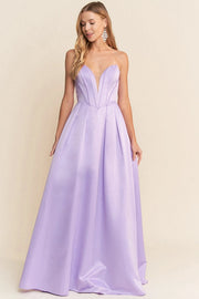 Sweetheart Neck Sleeveless Maxi Dress Lavender-Dress-Maniju-S-Urbanheer