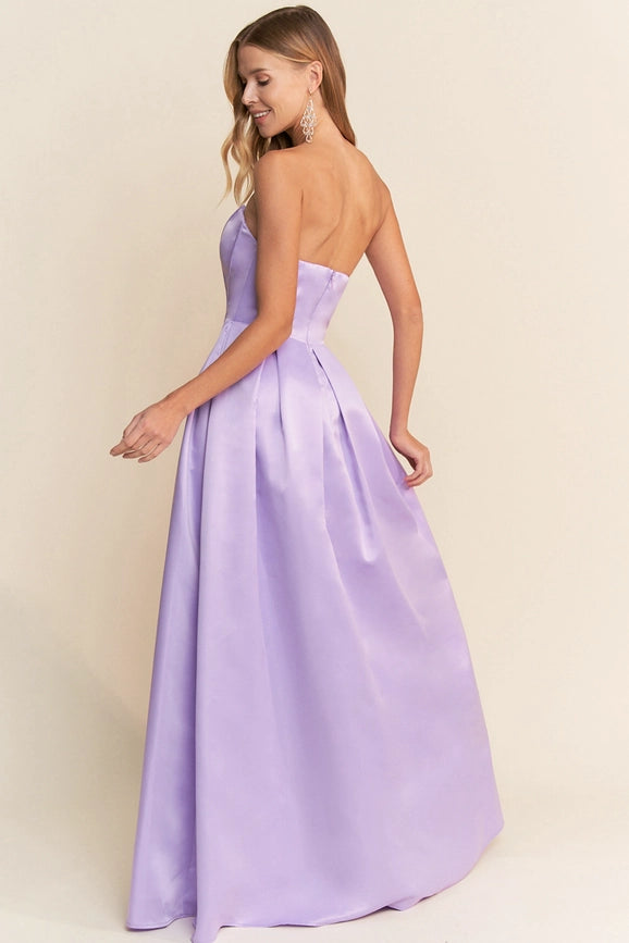 Sweetheart Neck Sleeveless Maxi Dress Lavender-Dress-Maniju-S-Urbanheer
