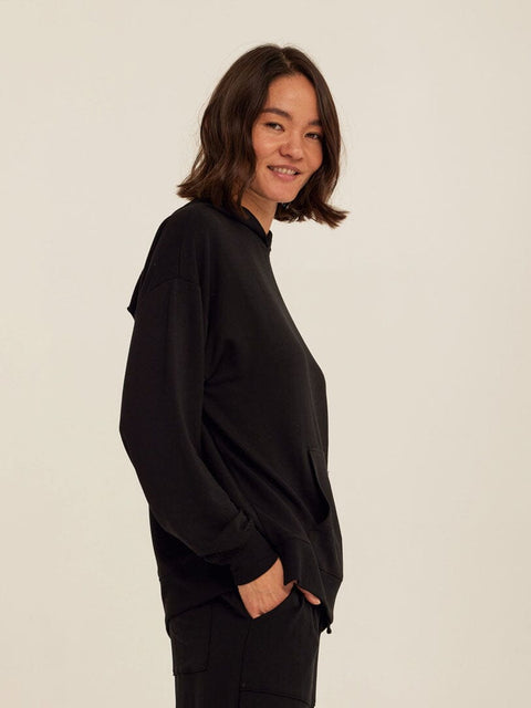 Sylvie Modal Terry Oversized Pullover Hoodie