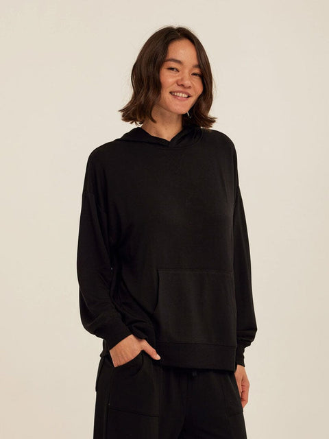 Sylvie Modal Terry Oversized Pullover Hoodie
