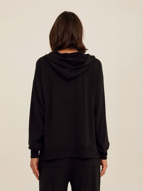 Sylvie Modal Terry Oversized Pullover Hoodie