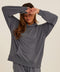 Sylvie Modal Terry Oversized Pullover Hoodie