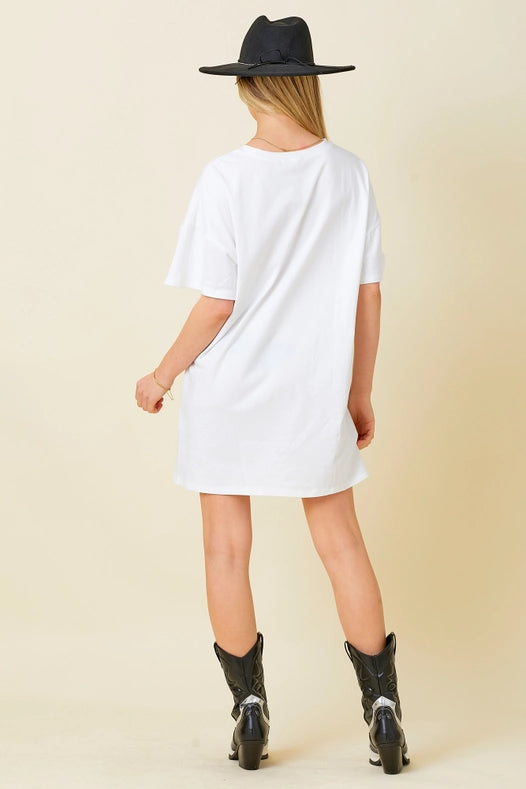 T Shirt Dress-Dress-Baevely by Wellmade USA-S-Urbanheer