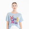 T-shirt col rond en cachemire baby blue imprimé femme - KELLY 18-col rond femme-Studio Cashmere8-S-M-SC8-01099-baby blue/imprimé-Urbanheer