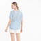 T-shirt col rond en cachemire baby blue imprimé femme - KELLY 18-col rond femme-Studio Cashmere8-S-M-SC8-01099-baby blue/imprimé-Urbanheer