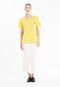 T-shirt col rond en cachemire jaune fluo brodé femme - KELLY 15-col rond femme-Studio Cashmere8-S-M-SC8-01096-jaune fluo/imprimé-Urbanheer