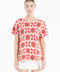 T-shirt col rond en cachemire skin imprimé floral femme - KELLY 23-col rond femme-Studio Cashmere8-S-M-SC8-01104-skin/imprimé-Urbanheer