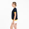 T-shirt col rond ultrafin cachemire et laine bleu marine/ jaune femme - KELLY 1-col rond femme-Studio Cashmere8-S-M-SC8-01011-bleu marine/jaune-Urbanheer