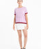 T-shirt col rond ultrafin cachemire et laine lavande/ rouge femme - KELLY 1-col rond femme-Studio Cashmere8-S-M-SC8-01009-lavande/rouge-Urbanheer
